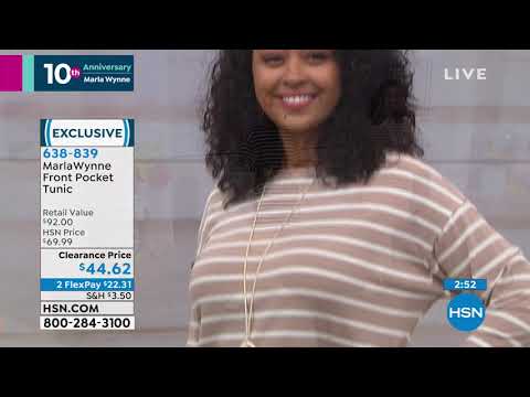 MarlaWynne Front Pocket Tunic