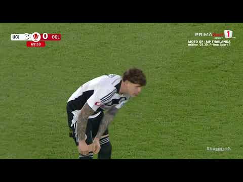 GOOOL! U Cluj - Oțelul 3-0. GAME OVER! Coubiș înscrie și clujenii sunt oficial în playoff