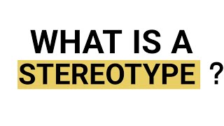 Stereotype | English Vocabulary
