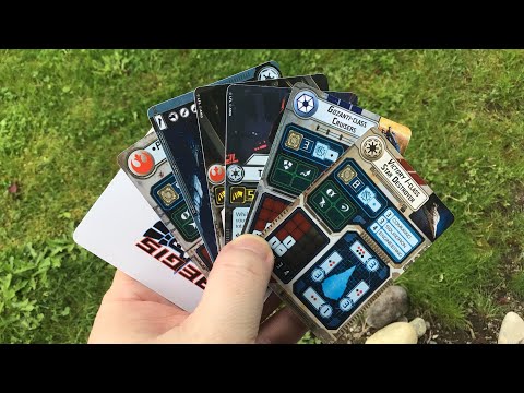 Unboxing and First Impressions of Star Wars Armada Rapid Reinforcements 1 Cards