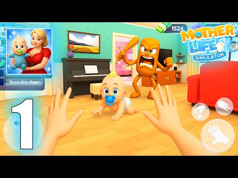 Mother Life Simulator: Eden - Gameplay (Android)