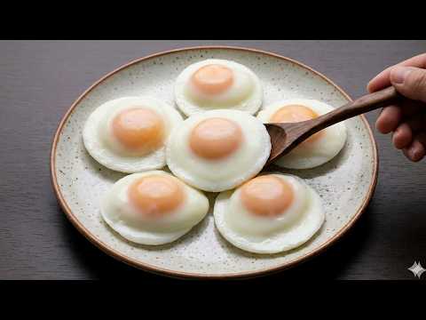 Stop boiling them in water! The secret to poaching eggs from 5-star restaurants will amaze you!