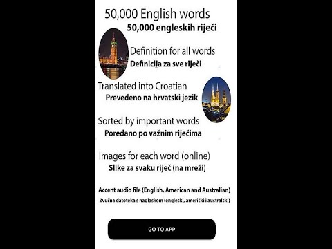 English croatian dictionary video thumbnail