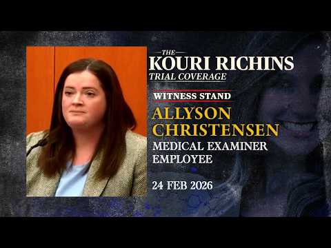 Medical Examiner employee Allyson Christensen testifies at Kouri Richins trial