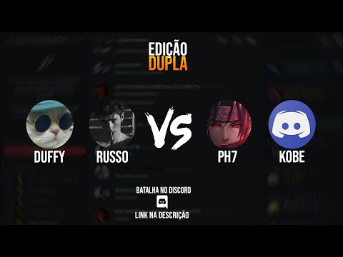 Duffy e Russo x Ph7 e Kobe | 1 FASE | Edição DUPLA (CDB)