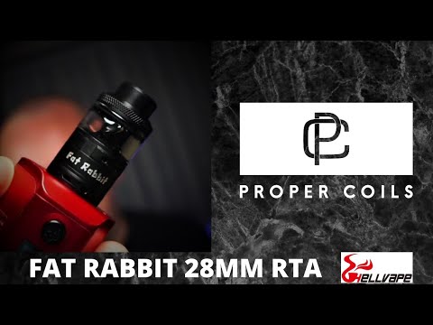 Fat Rabbit 28mm RTA | Hellvape | Budget Aromamizer?