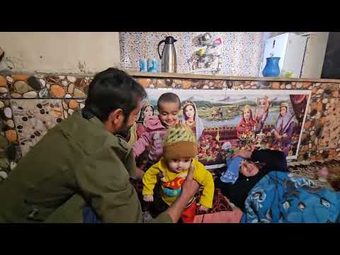 🌧️🤒 Narges getting sick and the challenges of a rainy day for the villagers 🌿🏡