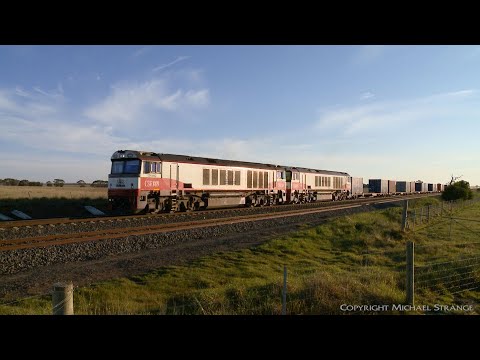 7922V SCT Dooen (Horsham) Containers - PoathTV Australian Trains & Railways