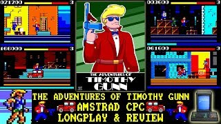 [AMSTRAD CPC] The Adventures Of Timothy Gunn - Longplay & Review (NEW GAME 2018!)