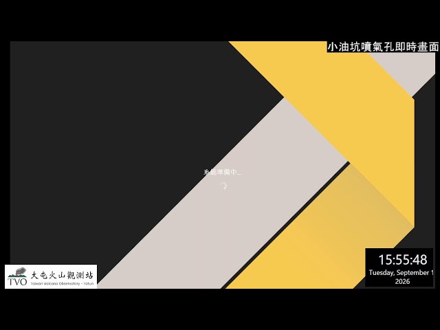 台北｜陽明山-小油坑噴氣孔即時影像