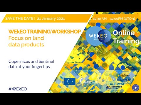 WEkEO Online Training - Focus on LAND Themes