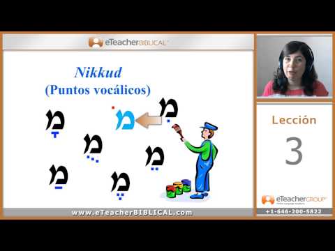 Aprenda Hebreo Biblico- Tercera lección- Las Vocales Hebreas (A)