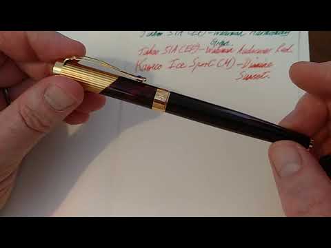 EDC/Fountain Pen Rotation (work pens): 21/04/2019