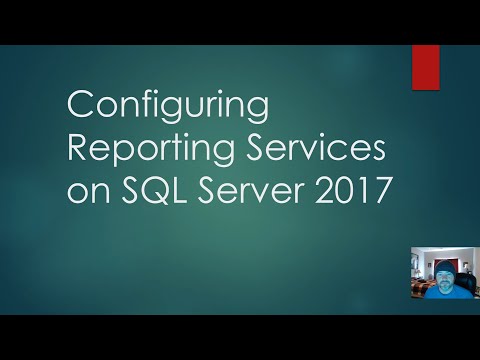 Configuring Reporting Services on SQL Server 2017