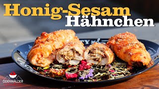 Honig Sesam Hähnchen mit Feta - einfach zu lecker