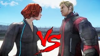 HAWKEYE VS BLACK WIDOW - EPIC BATTLE