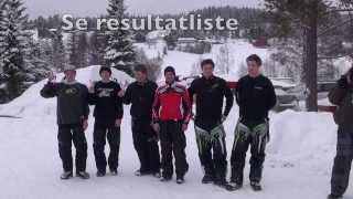preview picture of video 'Sør-Norsk Snøscootercup Skafså 2013'