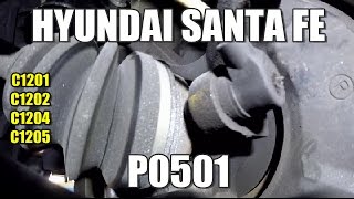 2005 Hyundai Santa Fe Check Engine Light P0501