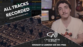 Video thumbnail for Recording a Song w/ Cranborne Audio (500ADAT Rack & Camden 500 Mic Pres) by SonicScoop