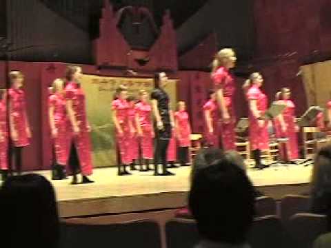 Danish National Girl's Chorus sings 牧歌 茉莉花