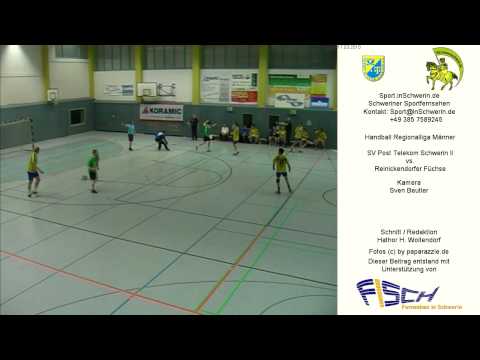 Handball Regionalliga Männer 26:30 SV Post Telekom Schwerin II vs. Reinickendorfer Füchse