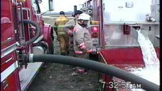 preview picture of video '1403 Fire Fighter house burn training Pemberton MN'