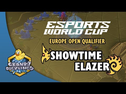 ShoWTimE vs Elazer - PvZ | Esports World Cup 2024: Europe Open Qualifier | StarCraft 2 Tournament