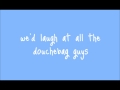 A Daydream Away by All Time Low - lyrics onscreen.