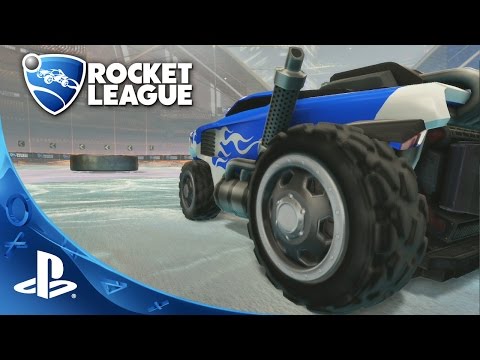 Rocket League trailer showing off mutators and new puck based gametype