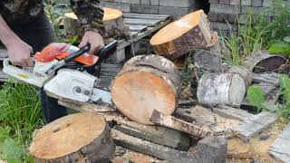 Stihl 028  43 CC   Woodboss. The short version.