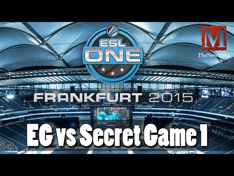 [Epic] EG vs Secret (ESL One Frankfurt 2015) (Game 1) Full-game