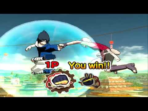 Sasuke (Genin) vs Sakura Haruno - Naruto Shippuden Ultimate Ninja 5
