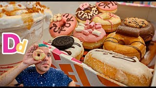 ¡COMEME EL DONUT! Me como una caja de donuts para merendar en Duffin Dagels | #Videoanalisis