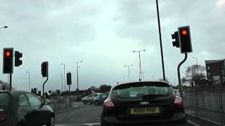 preview picture of video 'Driving Along East Lancashire Road & Lower Lane, Liverpool, England 4th April 2012'