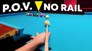 Playing Pool With Unscrewed Rails | POV GoPro View