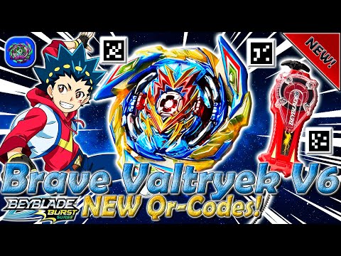 BRAVE VALTRYEK V6 QR CODE | BRAVE VALTRYEK V6 QR КОД BEYBLADE BURST SURGE APP BEY FIGHTS