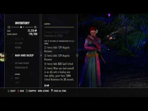 ESO! Jorvuld's Guidance + Robes of Transmutation: Testing the proc!