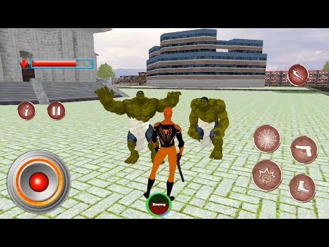Spider Hero Monster Crime City Battle | Flying Spider Hero Battle - Android GamePlay