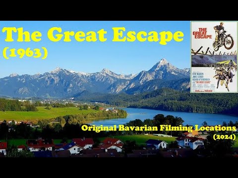 THE GREAT ESCAPE (1963) - Original Bavarian Filming Locations (2024)
