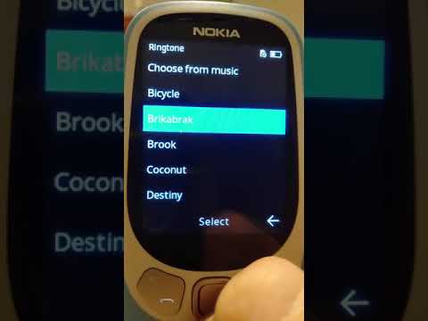 All ringtones on the Nokia 3310 3G