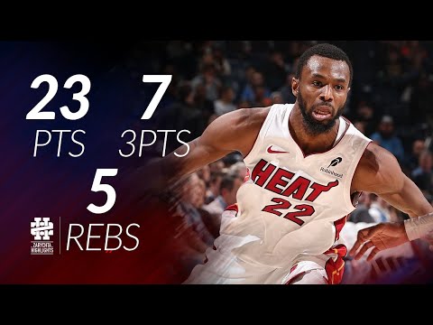 Andrew Wiggins 23 pts 7 threes 5 rebs vs Thunder 25/26 season