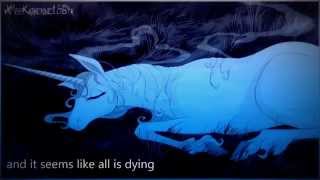 The last unicorn - America (lyrics)