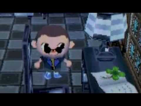 Battlestar Galactica Romo Lampkin in Animal Crossing DS