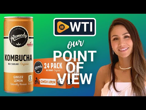 Remedy Kombucha Tea Organic Drinks - WTI product video review