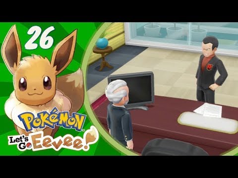 Let's Go Eevee- 26 -Giovanni's Ploy! Pokémon Switch Let's Play