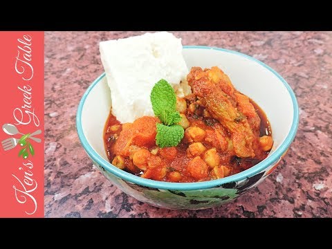 Greek Lamb and Chickpea Stew