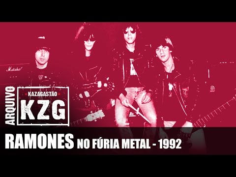 RAMONES no Fúria Metal (1992) - Arquivo KZG - entrevistados por Gastão Moreira