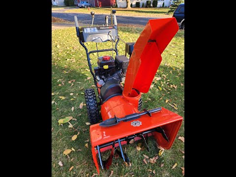 Ariens Deluxe 24 Snowblower Drive System Fix