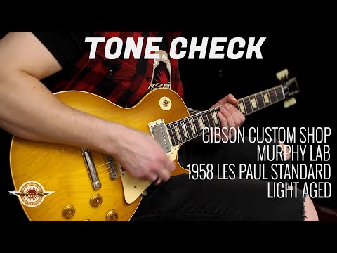 Gibson Custom 1958 Les Paul Standard Reissue Murphy Lab Light Aged - Lemon Burst image 12