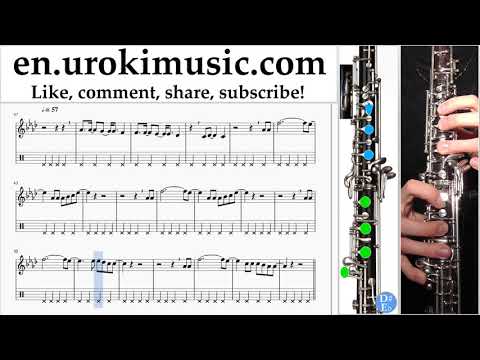 How to Play Oboe P!nk - What About Us Tabs Part#2 um-i352